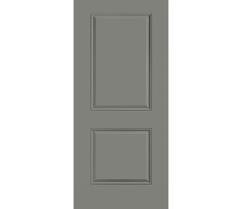 San Diego 2 Panel Square Steel Entry Door