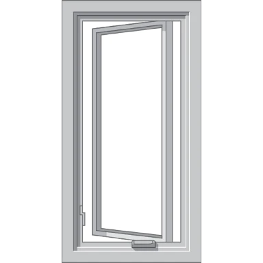 San Diego Pella Hurricane Shield Series Vinyl Casement Window