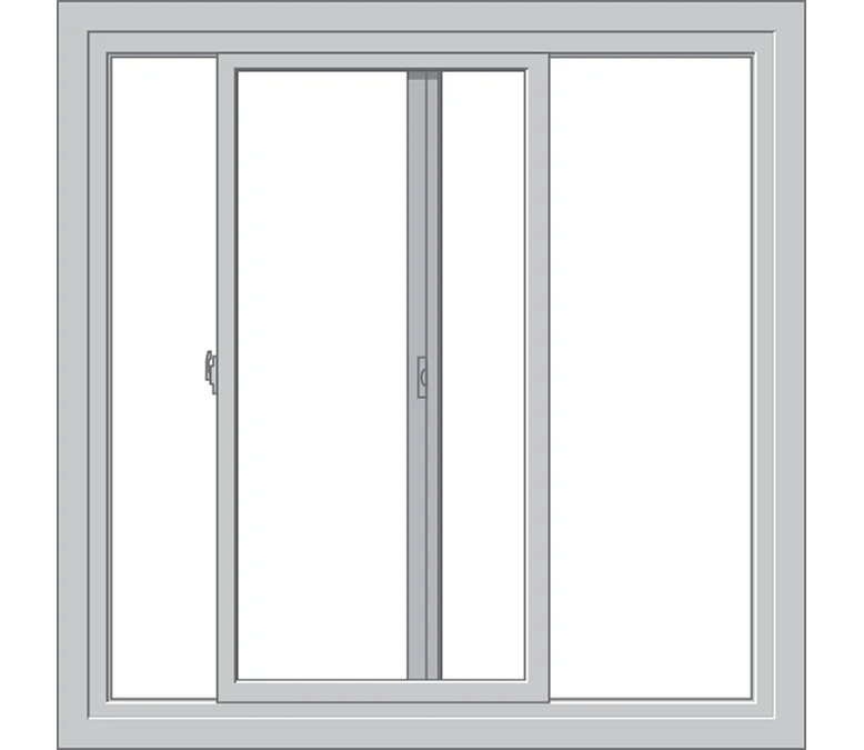 San Diego Pella Hurricane Shield Series Vinyl Sliding Window